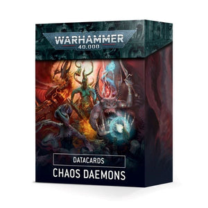 Games Workshop Miniatures Warhammer 40k - Chaos Daemons - Datecards (17/09 release)