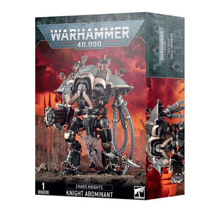 Games Workshop Miniatures Warhammer 40k - Chaos Knights - Knight Abominant (04/06 release)