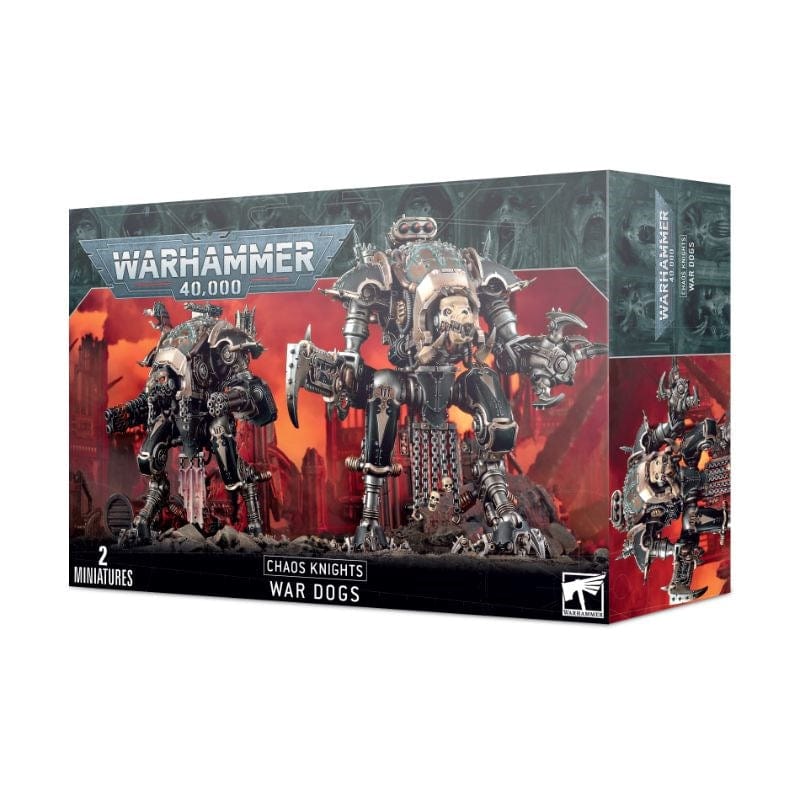 Games Workshop Miniatures Warhammer 40k - Chaos Knights - Wardogs (2022) (04/06 release)