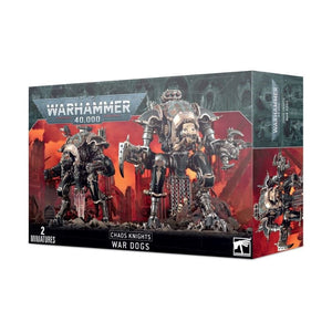 Games Workshop Miniatures Warhammer 40k - Chaos Knights - Wardogs (2022) (04/06 release)