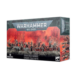 Games Workshop Miniatures Warhammer 40k - Chaos Space Marines - Chaos Cultists (30/07 release)