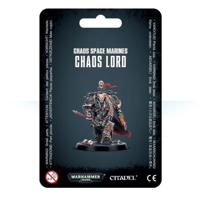 Games Workshop Miniatures Warhammer 40k - Chaos Space Marines - Chaos Lord (Blister)