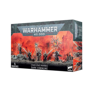 Games Workshop Miniatures Warhammer 40k - Chaos Space Marines - Dark Commune (30/07 release)