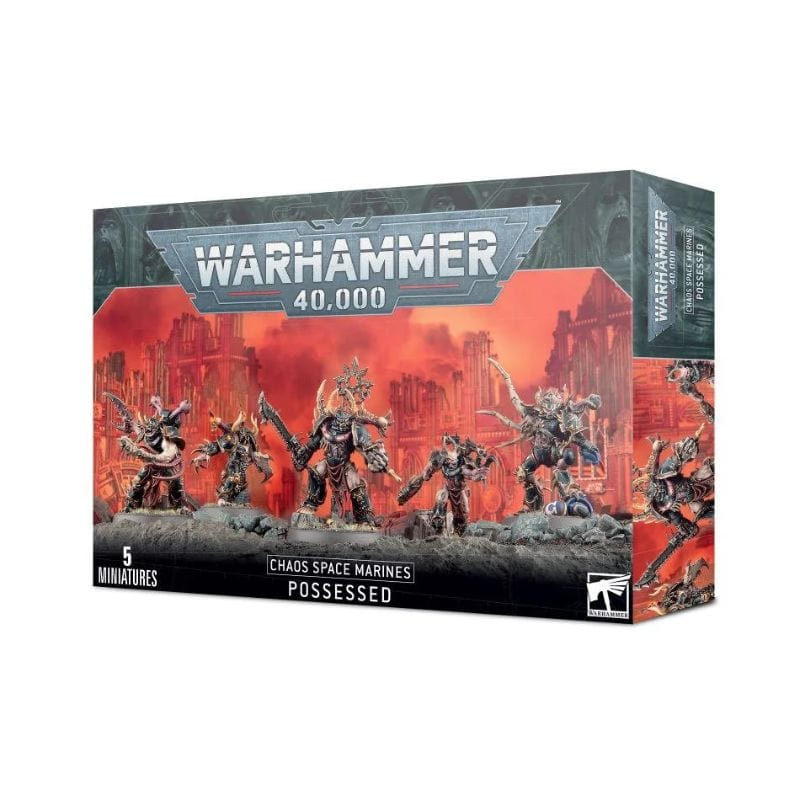 Games Workshop Miniatures Warhammer 40K - Chaos Space Marines - Possessed (Boxed)