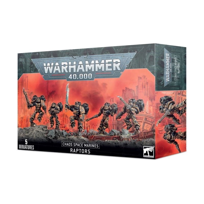 Games Workshop Miniatures Warhammer 40k - Chaos Space Marines - Raptors (2022)