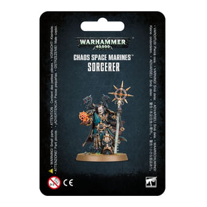 Games Workshop Miniatures Warhammer 40k - Chaos Space Marines - Sorcerer (2022)