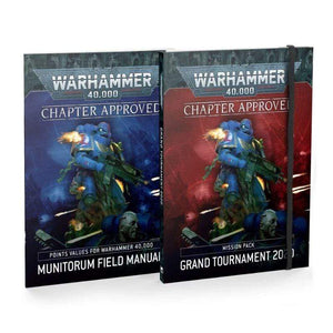 Games Workshop Miniatures Warhammer 40K - Chapter Approved - Grand Tournament 2020 Mission Pack and Munitorum Field Manual