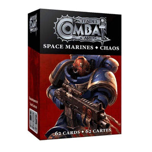 Games Workshop Miniatures Warhammer 40K - Citadel Combat Cards - Space Marines vs Chaos