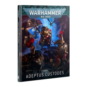 Games Workshop Miniatures Warhammer 40K - Codex - Adeptus Custodes (9th Ed) (15/01 Release)