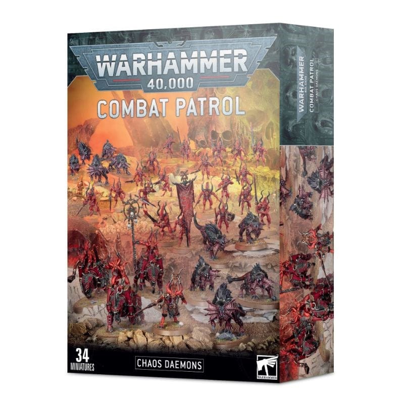 Games Workshop Miniatures Warhammer 40k - Combat Patrol - Chaos Daemons (03/09 release)