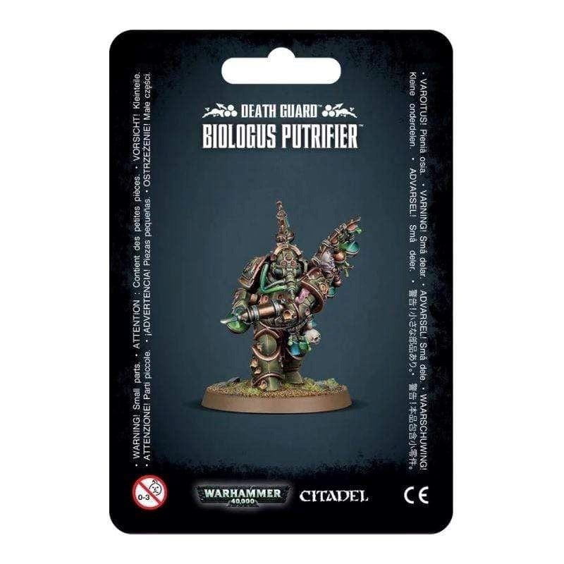 Games Workshop Miniatures Warhammer 40k - Death Guard - Biologus Putrifier (Blister)