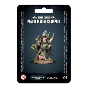 Games Workshop Miniatures Warhammer 40K - Death Guard - Plague Marine Champion (Blister)