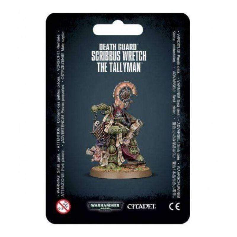 Games Workshop Miniatures Warhammer 40K - Death Guard - Scribbus Wretch The Tallyman (Blister)