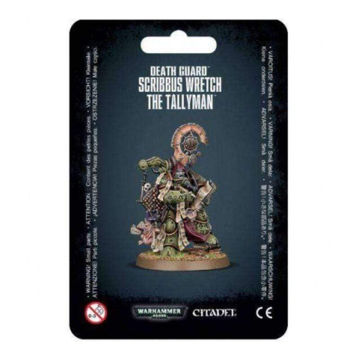 Warhammer 40K - Death Guard - Scribbus Wretch The Tallyman (Blister)