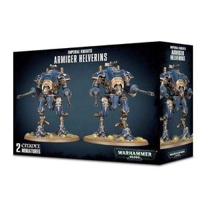 Games Workshop Miniatures Warhammer 40K - Imperial Knights - Armiger Helverins (Boxed)