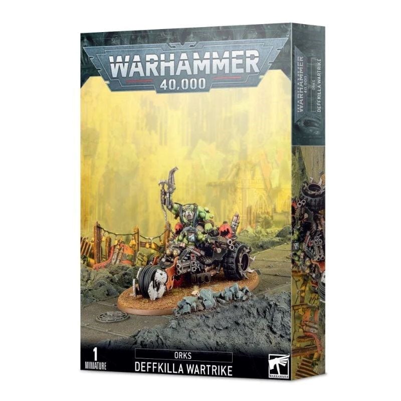 Games Workshop Miniatures Warhammer 40k - Ork - Deffkilla Wartrike (Boxed)