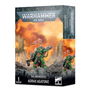 Games Workshop Miniatures Warhammer 40K - Salamanders - Adrax Agatone (Boxed)