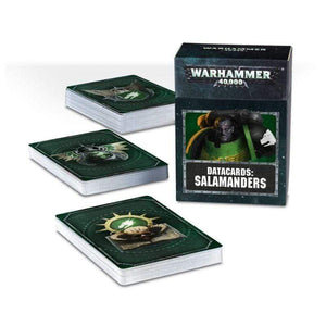 Games Workshop Miniatures Warhammer 40K - Salamanders - Datacards