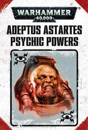 Games Workshop Miniatures Warhammer 40K - Space Marines - Adeptus Astartes Psychic Powers