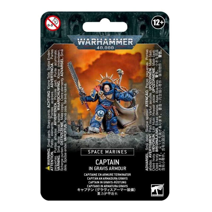 Warhammer 40k - Space Marines - Captain in Gravis Armour