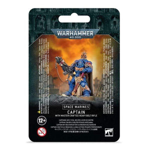 Games Workshop Miniatures Warhammer 40K - Space Marines - Captain with Master-Crafted Bolt Rifle (Blister)
