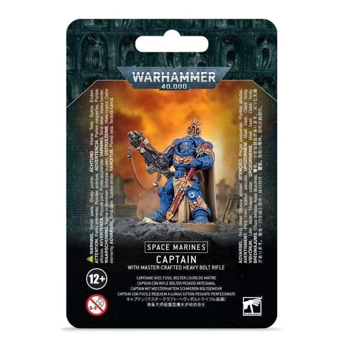 Warhammer 40K - Space Marines - Captain with Master-Crafted Bolt Rifle (Blister)