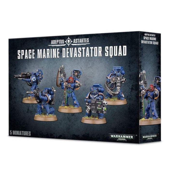 Warhammer 40K - Space Marines - Devastator Squad (Boxed)