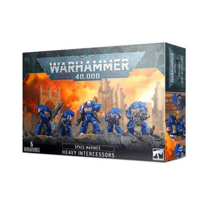Games Workshop Miniatures Warhammer 40K - Space Marines - Heavy Intercessors (Boxed)
