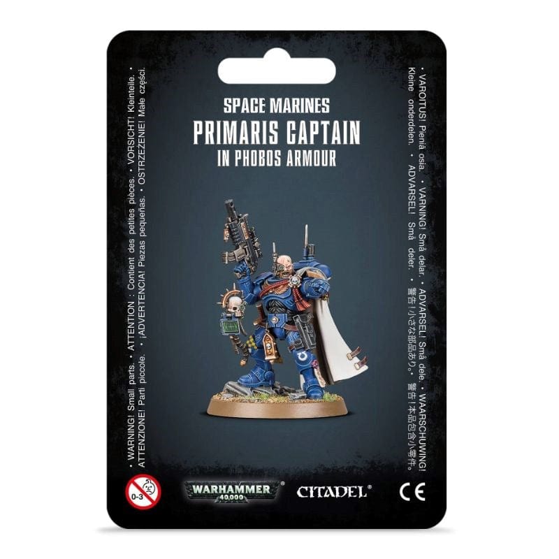 Games Workshop Miniatures Warhammer 40k - Space Marines - Primaris Captain In Phobos Armour 2020 (Blister)