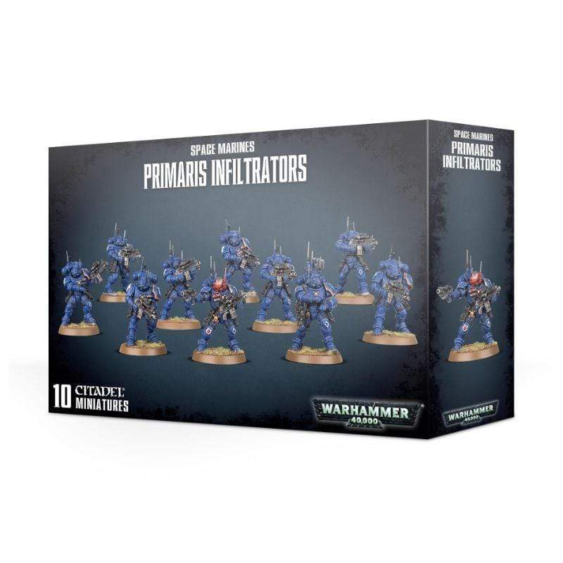 Games Workshop Miniatures Warhammer 40K - Space Marines - Primaris Infiltrators (Boxed)