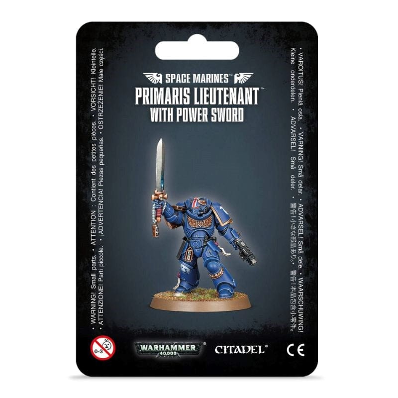 Games Workshop Miniatures Warhammer 40k - Space Marines - Primaris Lieutenant With Power Sword (Blister)