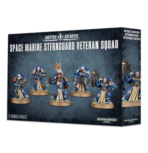 Games Workshop Miniatures Warhammer 40K - Space Marines - Sternguard Veteran Squad (Boxed)