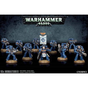Games Workshop Miniatures Warhammer 40K - Space Marines - Tactical Squad (Boxed)
