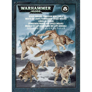 Games Workshop Miniatures Warhammer 40k - Space Wolves - Fenrisian Wolves (Boxed)