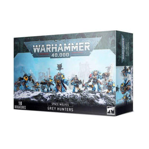 Games Workshop Miniatures Warhammer 40K - Space Wolves - Grey Hunters 2020 (Boxed)