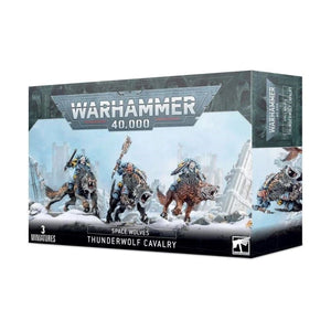 Games Workshop Miniatures Warhammer 40K - Space Wolves - Thunderwolf Cavalry 2021 (Boxed)
