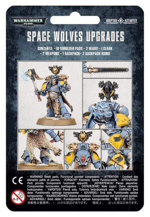 Games Workshop Miniatures Warhammer 40K - Space Wolves - Upgrades (Blister)