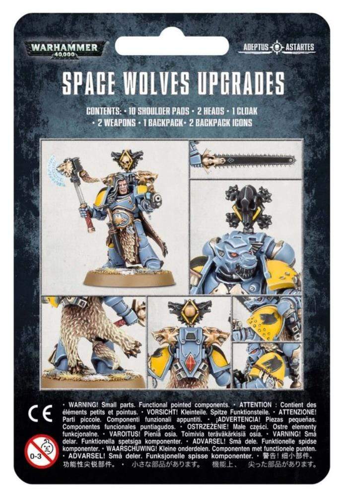 Warhammer 40K - Space Wolves - Upgrades (Blister)
