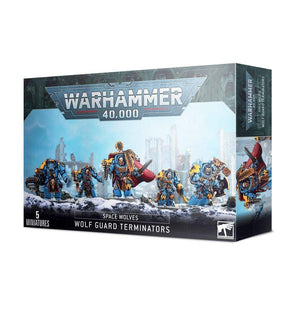 Games Workshop Miniatures Warhammer 40K - Space Wolves - Wolf Guard Terminators 2020