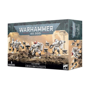 Games Workshop Miniatures Warhammer 40K - T'au Empire - XV8 Crisis Battlesuits 2022 (Boxed)