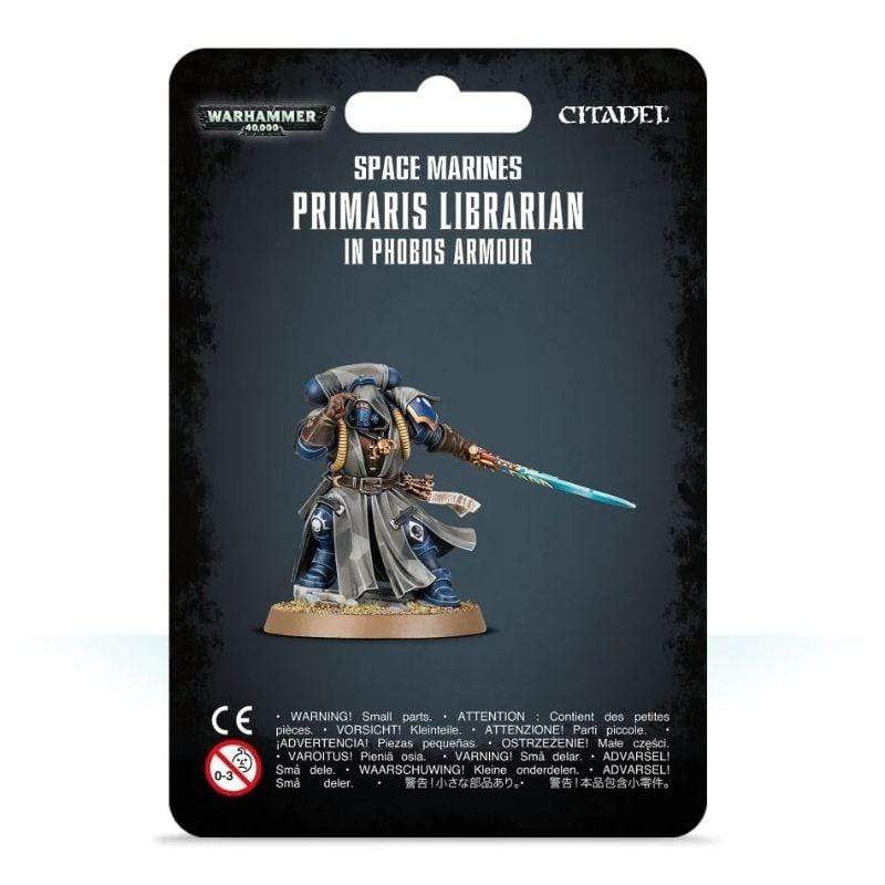 Games Workshop Miniatures Warhammer 40k - Warhammer 40k - Space Marines - Primaris Librarian In Phobos Armour (Blister)