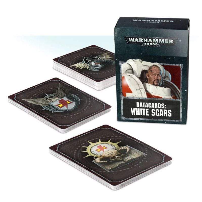 Games Workshop Miniatures Warhammer 40K - White Scars - Datacards