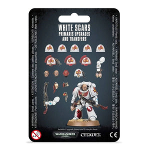 Games Workshop Miniatures Warhammer 40k - White Scars - Primaris Upgrades & Transfers (Blister)