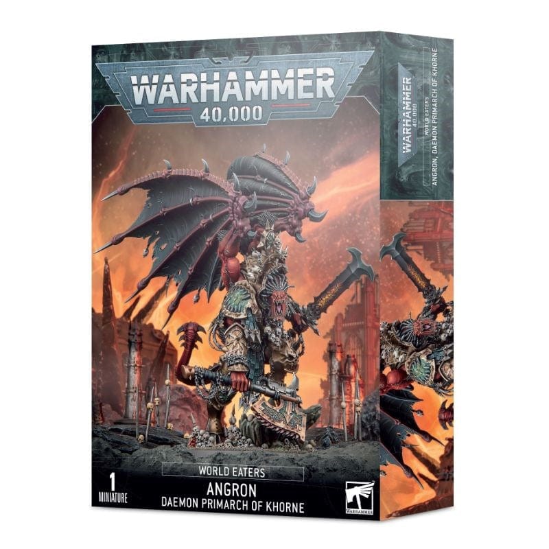 Games Workshop Miniatures Warhammer 40k - World Eaters - Angron Daemon Primarch Of Khorne (11/02 release)