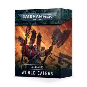 Games Workshop Miniatures Warhammer 40k - World Eaters - Data Cards (11/02 release)