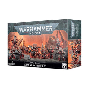 Games Workshop Miniatures Warhammer 40k - World Eaters - Khorne Berzerkers (11/02 release)