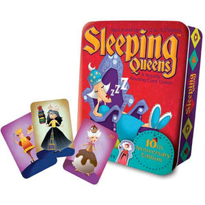 Gamewright Board & Card Games Sleeping Queens 10th Anniversary Edition (Tin)