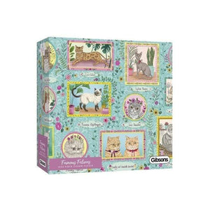 Gibsons Jigsaws Famous Felines (1000pc) Gibsons