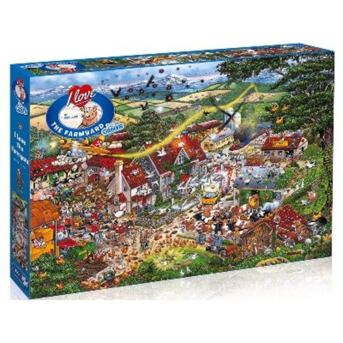 I Love The Farmyard (1000pc) Gibsons