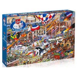 Gibsons Jigsaws I Love The Weekend (1000pc) Gibsons